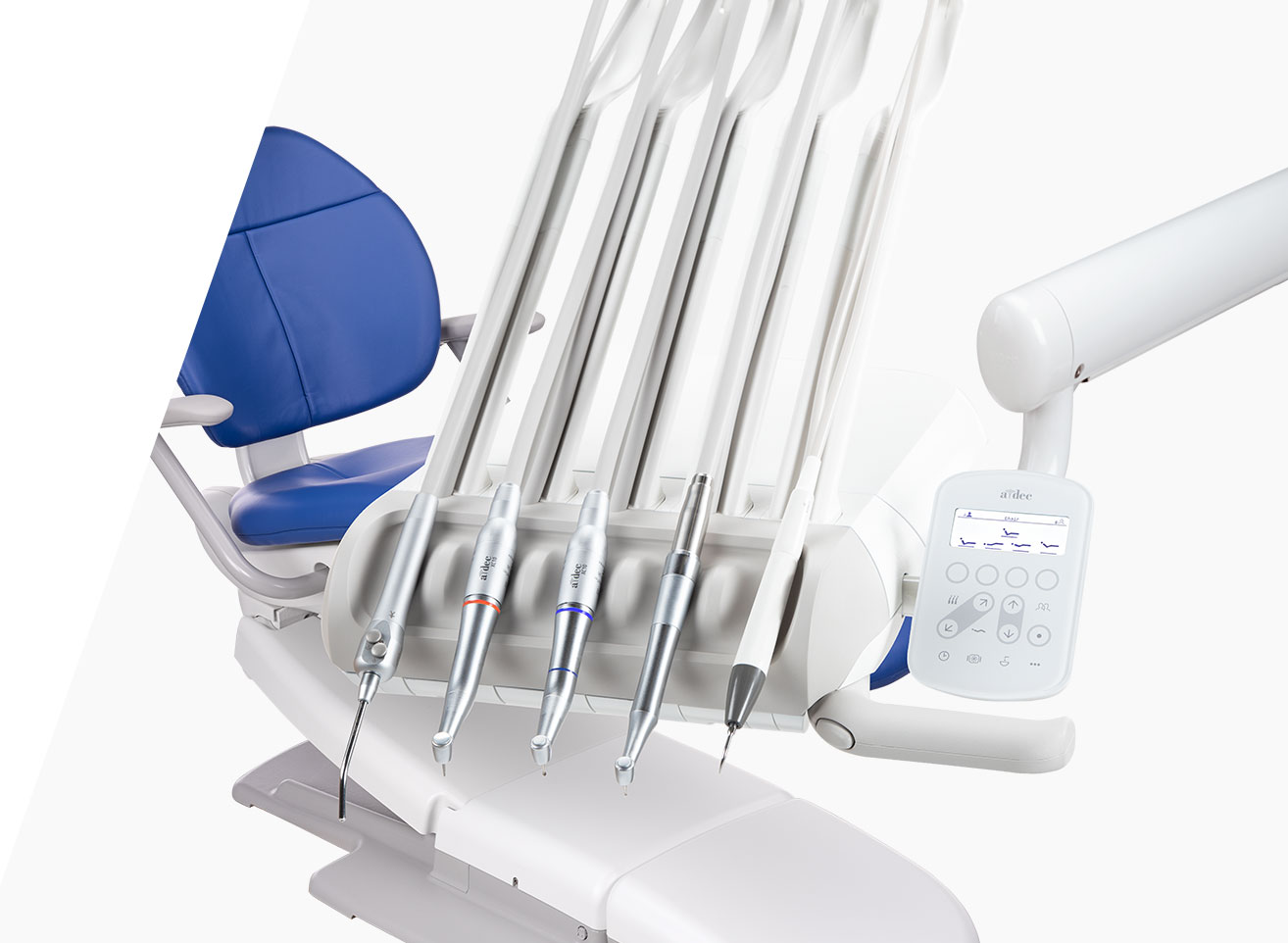 A-dec 300 dental chair with A-dec 300 Pro delivery system