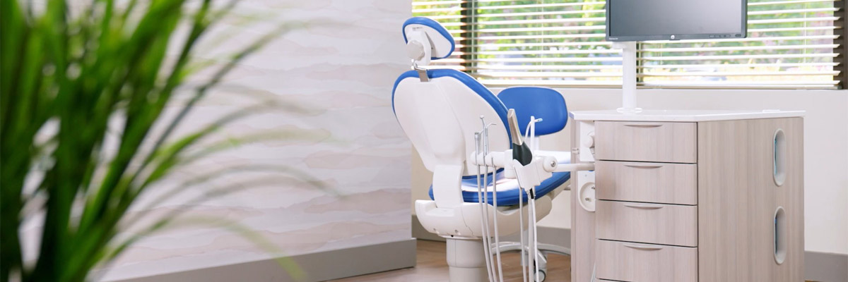 A-dec orthodontic equipment and cabinetry