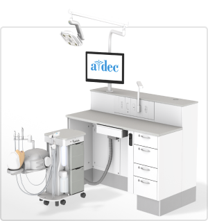A-dec 41pro simulator and lab workstation